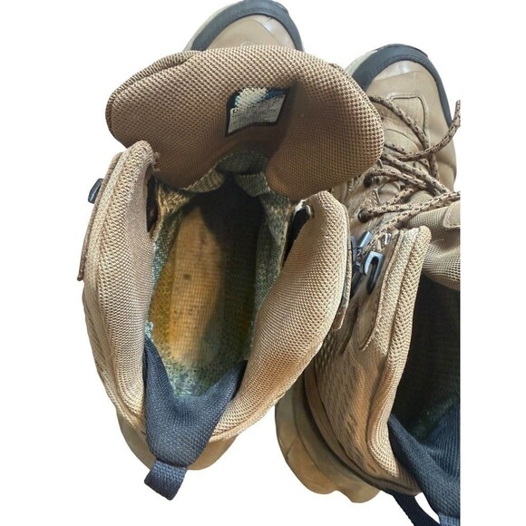 Hoka One One Anacapa Mid GTX - Womens Hot Sauce/Cherry Mahogany Hoka One One Womens Anacapa Mid GTX Gore-Tex Hiking Boot Shoes Size 10 B US READ
